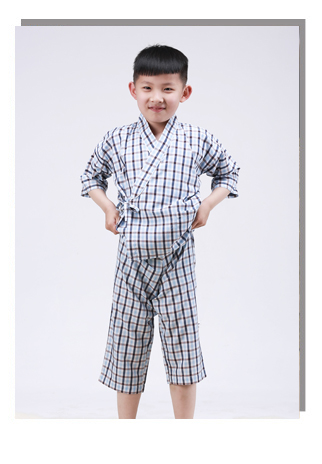 全棉雙層紗男童睡衣套 tu.jpg